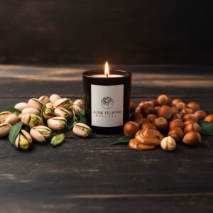 Vela Perfumada Pistache e Avelã 155g