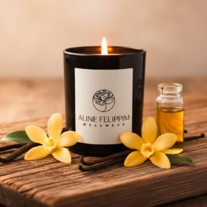 Vela Perfumada Vanilla 155g